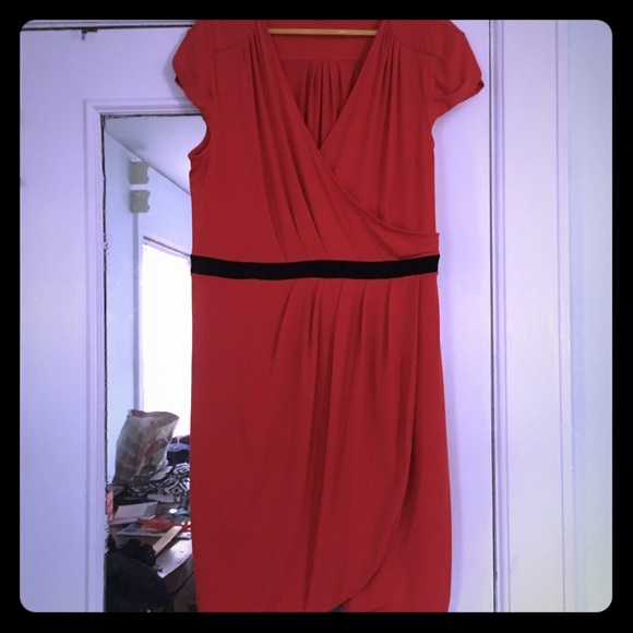 Red New York & Company Tulip Dress