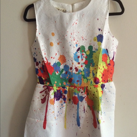 Corigons Paint Splash Dress - Picture 2 of 4