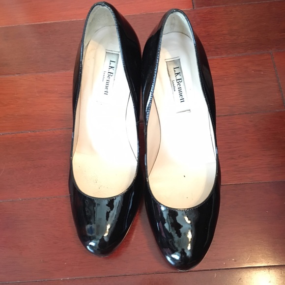 LK Bennett "Sledge" pump (patent leather)