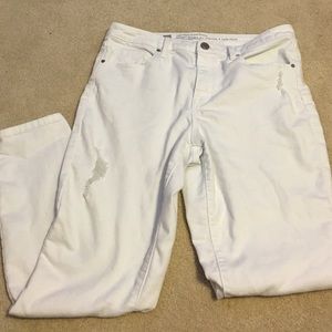 White Mossimo High Waisted Pants
