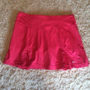 Pink nike tennis skirt