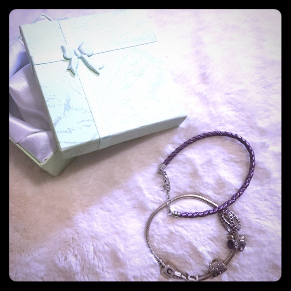 Chamilia charm bracelet set