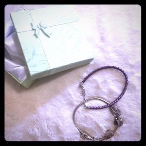 Chamilia charm bracelet set