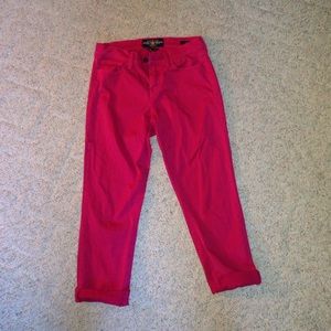 Pink Lucky brand capris