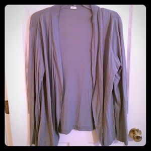 Grey cardigan
