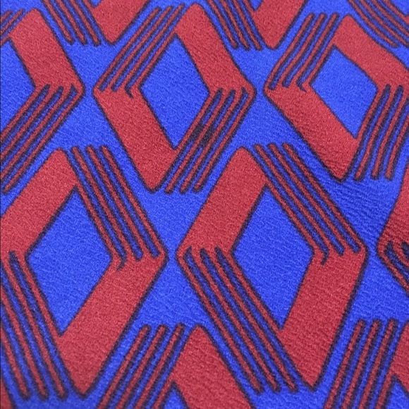 Lularoe XS Blue/Red Cassie Skirt - Picture 2 of 2