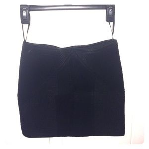 Black Free People Skirt