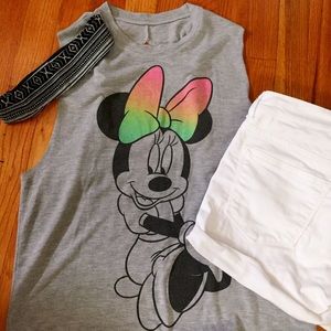 Twisted Back Minnie Mouse Tank