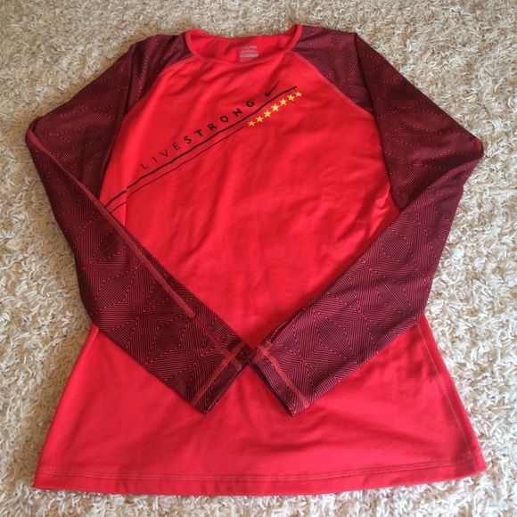 Nike live strong under armour