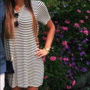 Brandy Melville striped tshirt dress