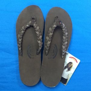 Rainbow Twisted Sister Flip Flops!