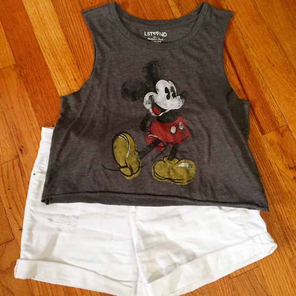 🍦Mickey Mouse Crop Top