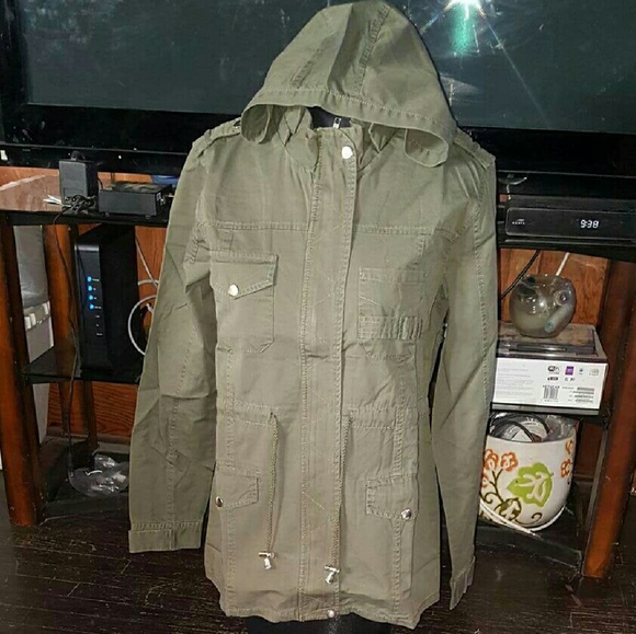 🎉 Offer Up Last One 🎉 ANORAK Army Utility Jacket - Picture 2 of 3