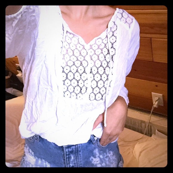 LAST CHANCE ❗️White peasant top