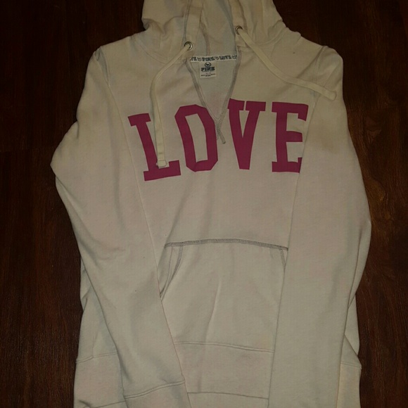 Pink Victoria Secret hoodie