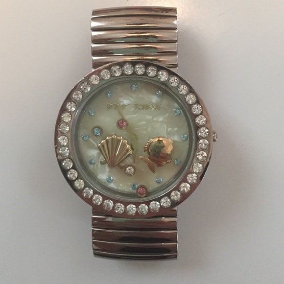 Betsy Johnson aqua doll under the sea watch