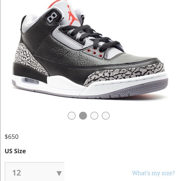 Jordan's Retro Cement 3 (2011) - Picture 4 of 4