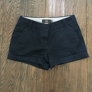 J Crew Chino Navy Shorts