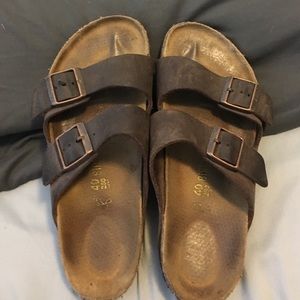 Two strap Birkenstocks ((size 40))