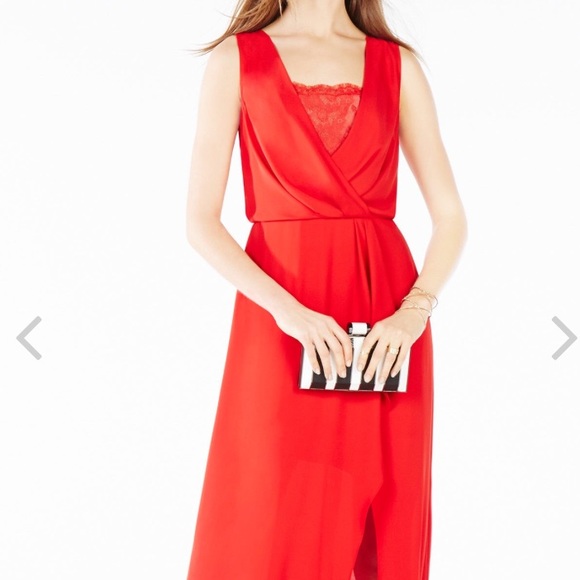 BCBGMaxAzria - Red Maxi