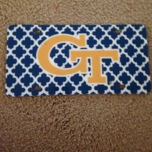 Georgia Tech License Plate!