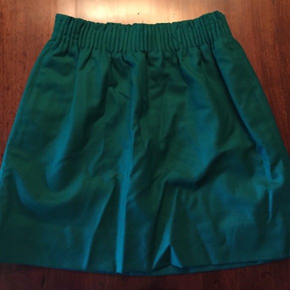 Dark Green JCrew Skirt size 6