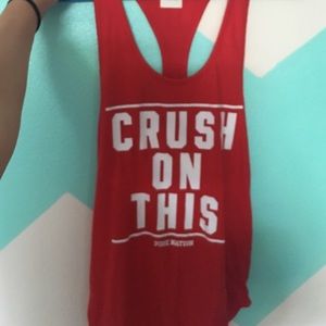 Victoria's Secret pink tank top Xs.