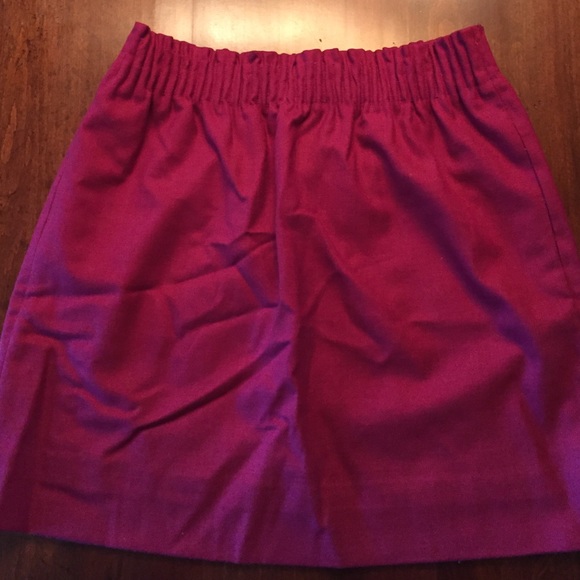 Raspberry JCrew Skirt size 6