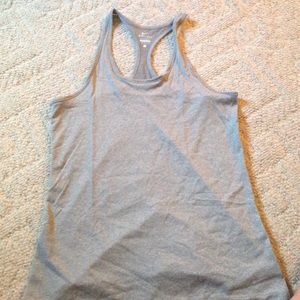 Gray Nike tank top