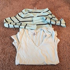 Two Victoria's secret shirts