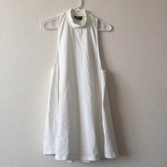 White Trapeze Dress