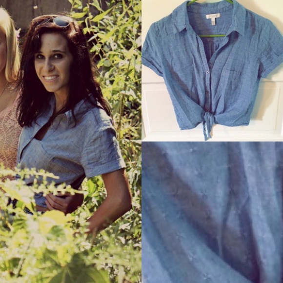 Delias Tops - ‼️️️MUST BUNDLE‼️ COUNTRY CHIC CROP TOP