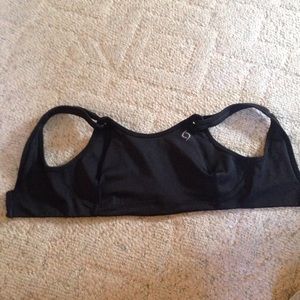 Black Moving comfort sports bra