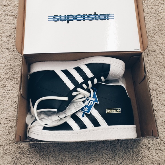 Adidas superstar wedge on sale