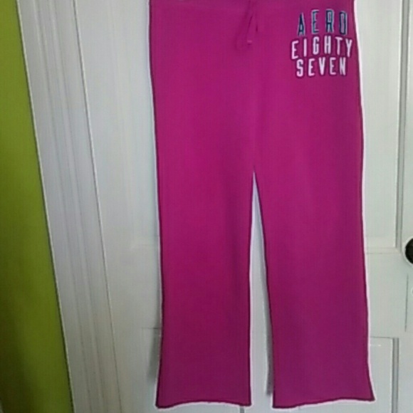 Pink Aeropostale Sweatpants - Picture 1 of 1