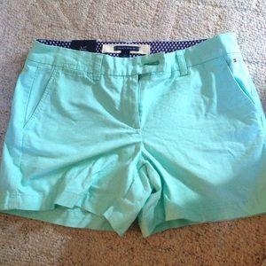 Teal Tommy Hilfiger shorts