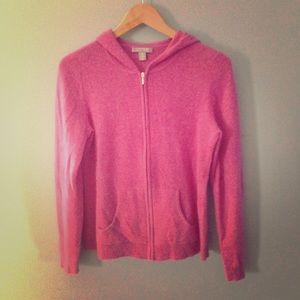 Pink Cashmere Hoodie