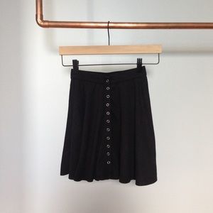 Urban Outfitters Snap-Front Skater Skirt