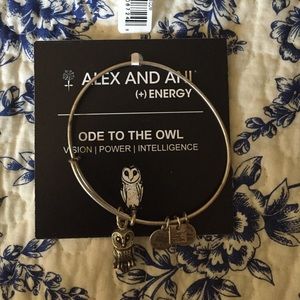 Alex and Ani Ode to the Owl Bangle