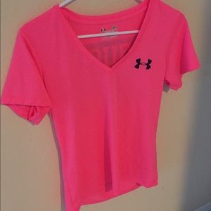 Under Armour "Tough as Hell" Athletic V-Neck