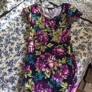 Fitted Floral Dress