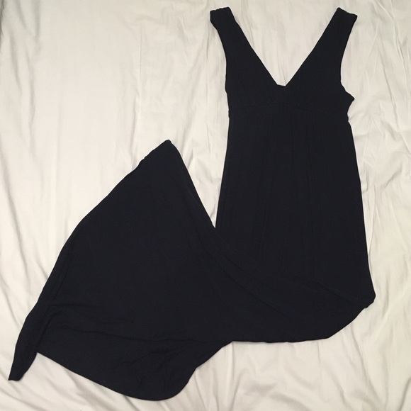 Small JCrew Maxi Dress Navy Blue