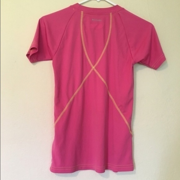 Columbia Pink Workout Tee - Picture 4 of 4