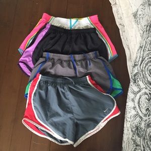 4 pair of athletic shorts (Nike & Underarmor)
