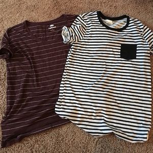 Striped t shirts