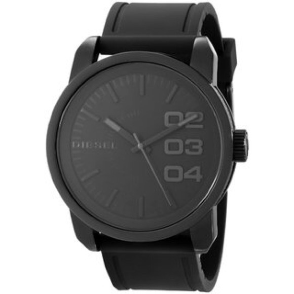 Diesel Men's 'Not So Basic' Black Watch
