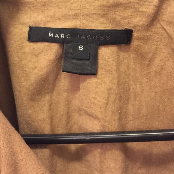 Marc Jacobs camel pea coat size small - Picture 2 of 3