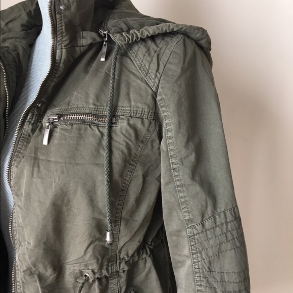 Army green utility jacket - Picture 4 of 4