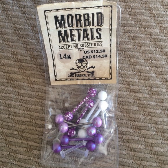 Assorted Barbell Jewelry