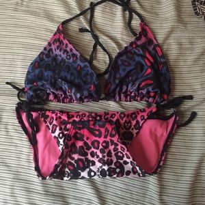 Xoxo Leopard Print Bikini